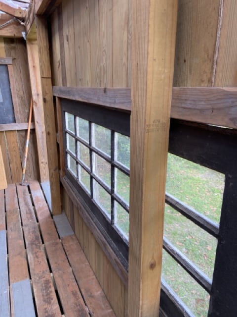 doors as the wall - reclaimed