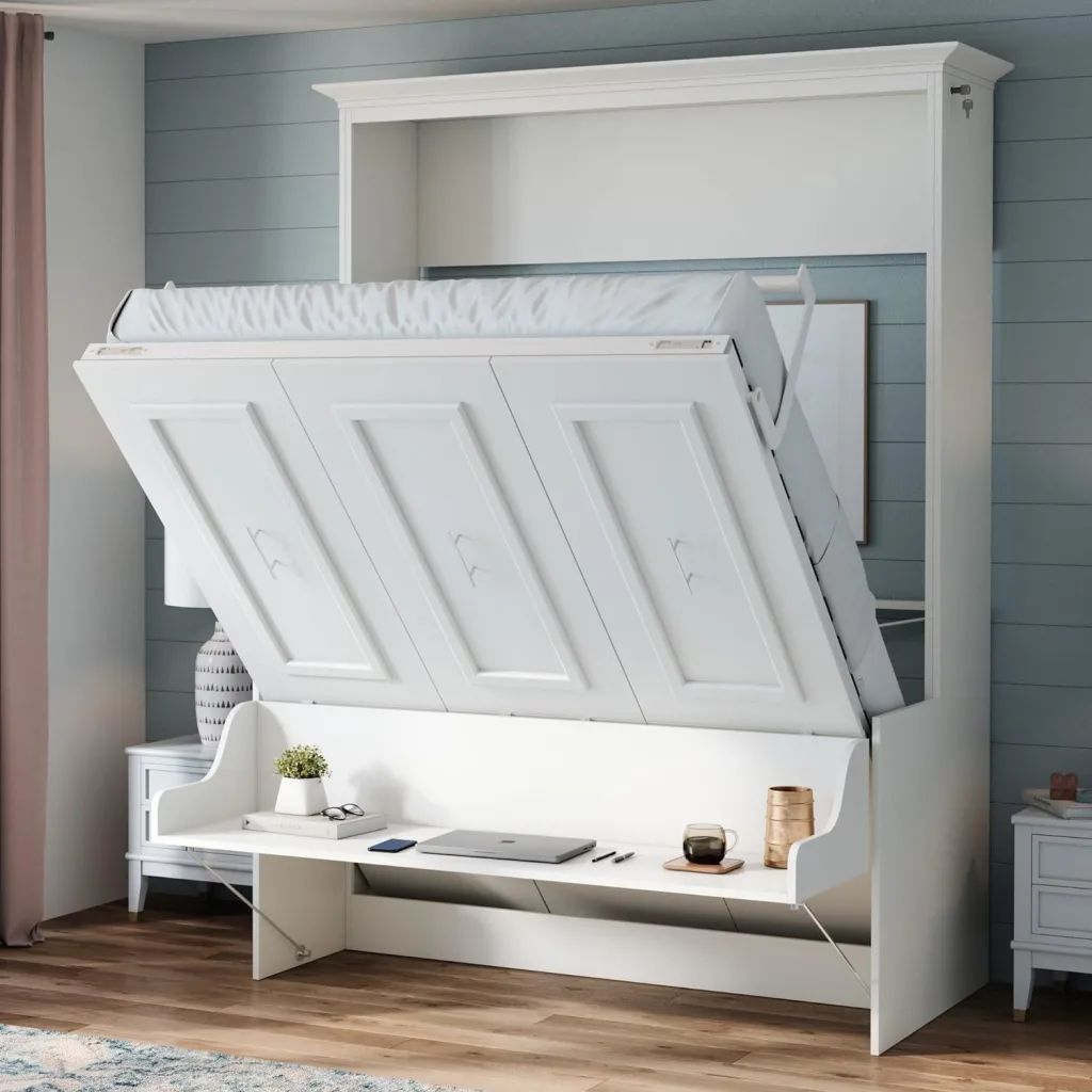 14 CLEVER SPACE SAVING BEDS FOR YOUR SMALL SPACE 3 Xtraroom Alegra Queen Murphy Bed with Desk2