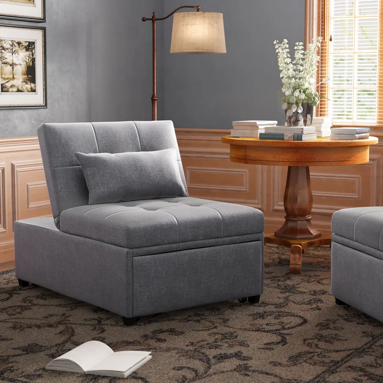 WHAT IS A TINY HOUSE? THE AFFORDABLE HOUSING OPTION EXPLAINED IN 2024 22 A chair converting into a bed