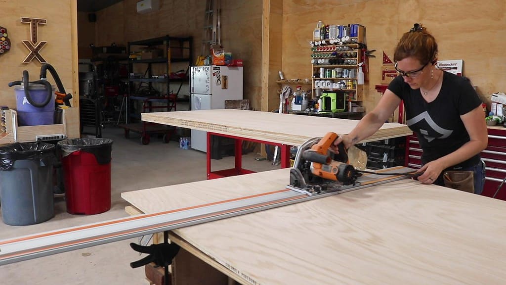 DIY FULL MURPHY BED KIT - EASY TO FOLLOW 7 STEP-BY-STEP GUIDE 6 Cutting plywood