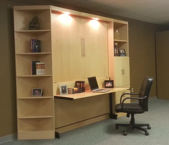 HOW TO BUY A MURPHY BED FOR SMALL ROOMS - COMPREHENSIVE GUIDE 14 murphy bed and desk