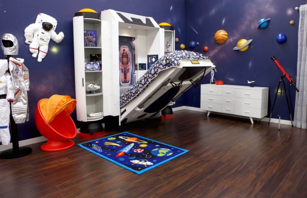 14 CLEVER SPACE SAVING BEDS FOR YOUR SMALL SPACE 7 Murphy Bed in kids room