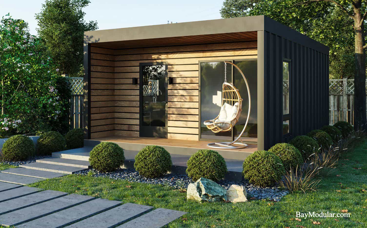 THE 7 BEST PREFAB ADUS FOR YOUR BACKYARD - EXPERT PICKS 33 Bay-Modular-front view