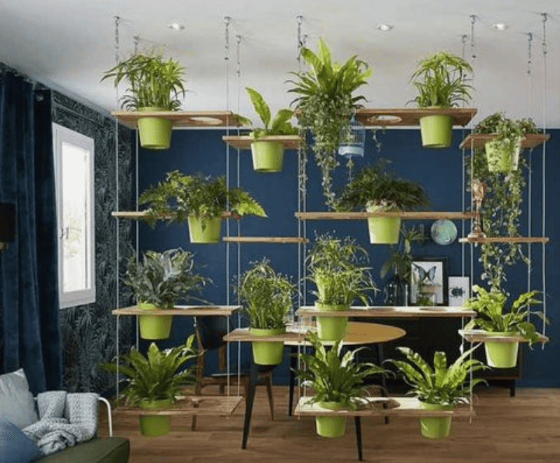 14 CLEVER SPACE SAVING BEDS FOR YOUR SMALL SPACE 31 plant divider