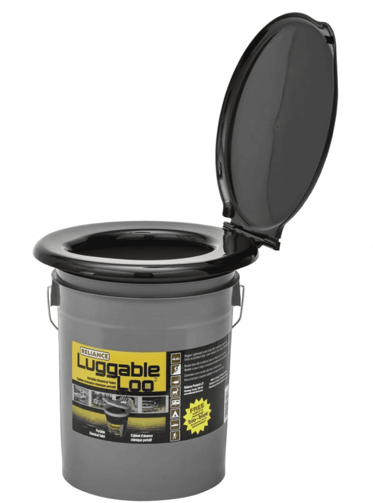 ADU & TINY HOUSE TOILET OPTIONS - YOUR HELPFUL GUIDE 15 Amazon-com-Reliance-Products-Luggable-Loo-Portable-5-Gallon-Toilet-5-Gallon-Standard-Sports-Outdoors