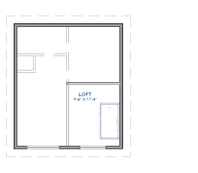 THE BEST ADU PLANS UNDER 500 SQ FT: TINY LIVING, BIG STYLE 61 AD Guest cabin 2nd floor variation