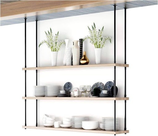 WHAT IS A TINY HOUSE? THE AFFORDABLE HOUSING OPTION EXPLAINED IN 2024 40 Ceiling Mount Industrial Black Iron Pipe 3 Layer Kitchen Storage Shelf