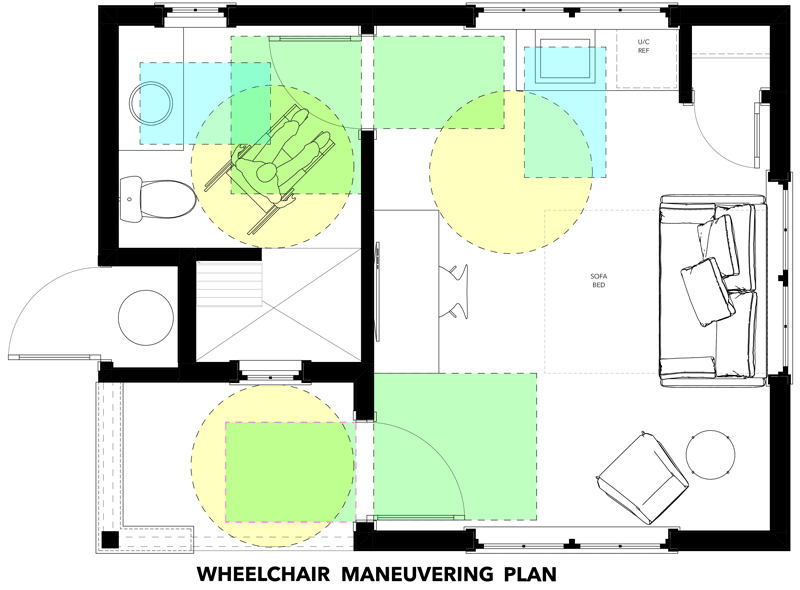THE BEST ADU PLANS UNDER 500 SQ FT: TINY LIVING, BIG STYLE 24 ad backyard cottage office wheelchair accessible
