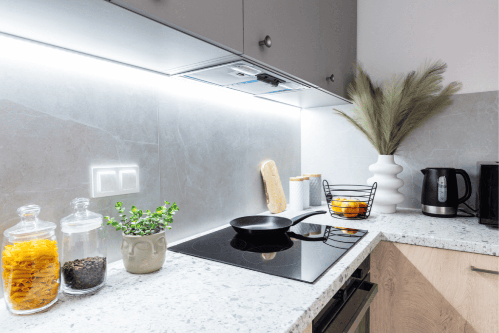 AN EFFICIENCY KITCHEN: DESIGN TIPS & IDEAS TO MAXIMIZE SPACE 6 lights to brighten up small space