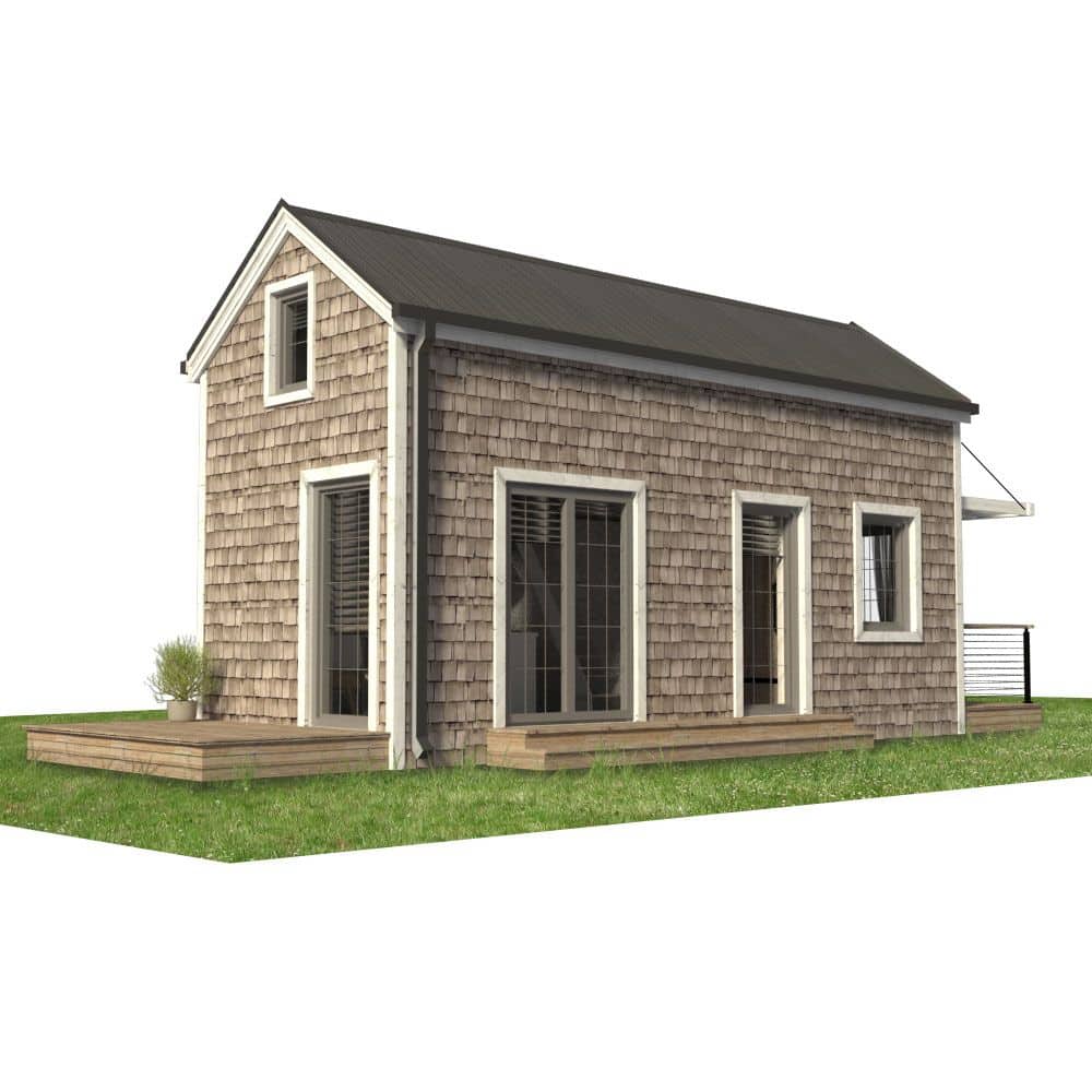 THE BEST ADU PLANS UNDER 500 SQ FT: TINY LIVING, BIG STYLE 65 lori side view