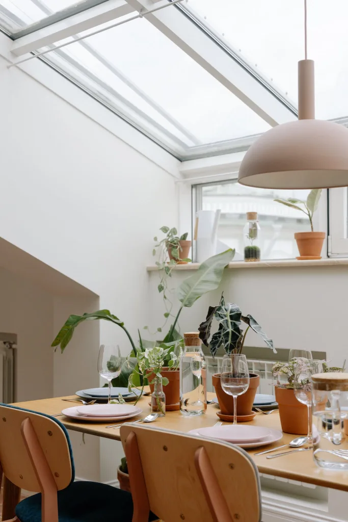 MAKING THE MOST OF AN ADU KITCHEN: EASY TIPS FOR SAVING SPACE & MONEY 17 Pendant Lamp Over a Table Setting