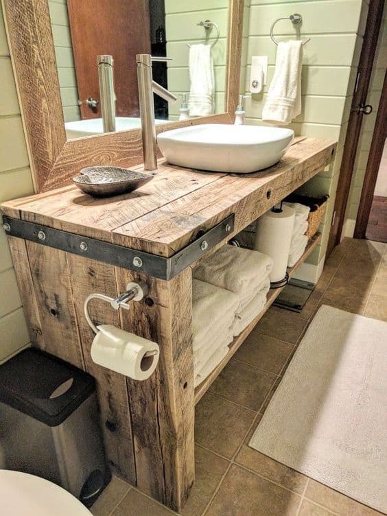 29 SMALL RUSTIC BATHROOM IDEAS ON A BUDGET YOU WILL LOVE 1 word image 505758 4 jpeg