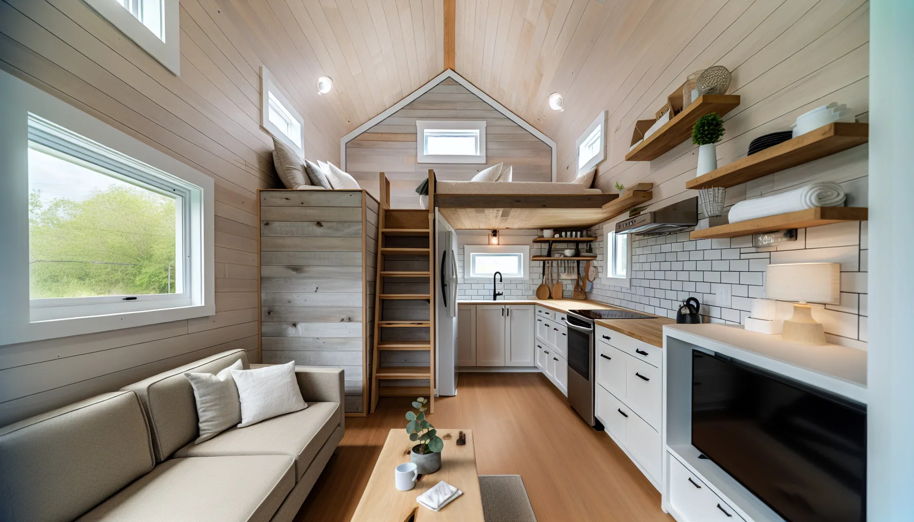 HTTPS://COMMONS.WIKIMEDIA.ORG/W/INDEX.PHP?CURID=82807312 A cozy interior of a modern tiny house
