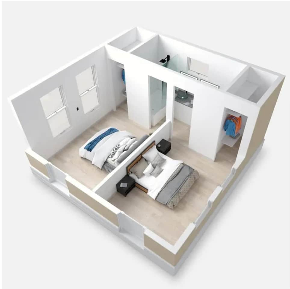 BOXABL: PREFAB AFFORDABLE HOUSING MADE EASY 3 2 bedroom boxabl tinyhouse com