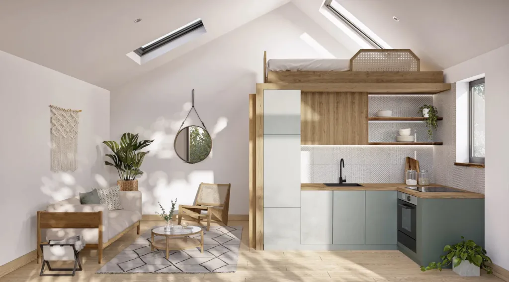 THE 7 BEST PREFAB ADUS FOR YOUR BACKYARD - EXPERT PICKS 3 Prefab ADU-Dwellito interior