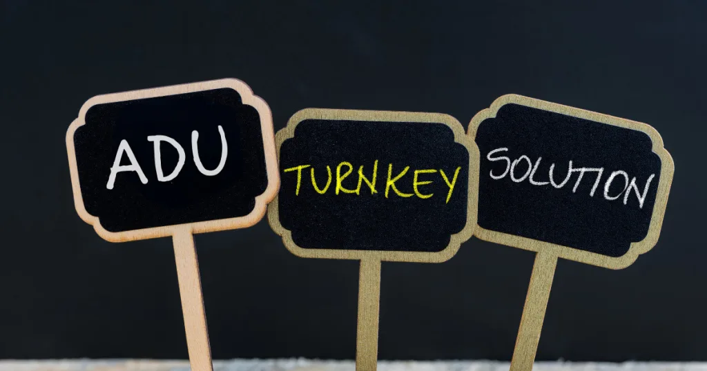 ADU PERMITS AND ZONING: EASY GUIDE - WHAT YOU NEED TO KNOW 3 adu turnkey solution