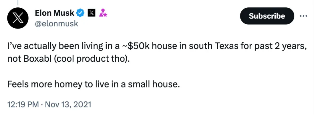 BOXABL: PREFAB AFFORDABLE HOUSING MADE EASY 7 elon musk does not live in a boxabl