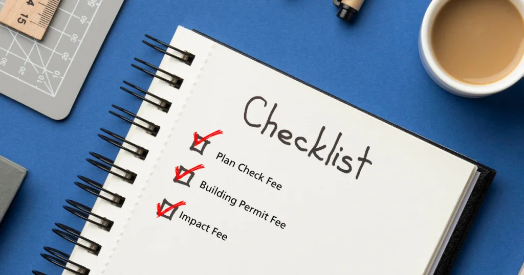 ADU PERMITS AND ZONING: EASY GUIDE - WHAT YOU NEED TO KNOW 6 fee checklist