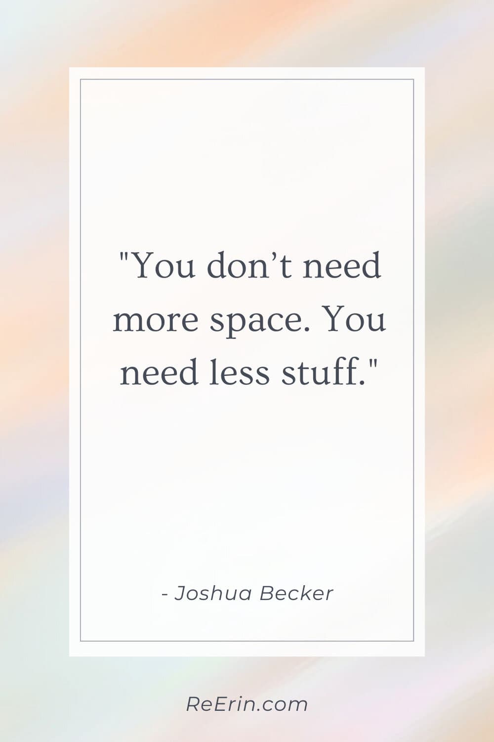 69 TINY HOUSE QUOTES: LIVING LARGE IN SMALL SPACES 13 minimalism quote 2