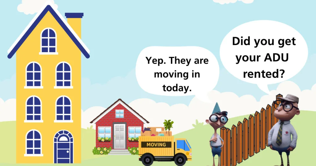 ADU PERMITS AND ZONING: EASY GUIDE - WHAT YOU NEED TO KNOW 14 my tenants move in today